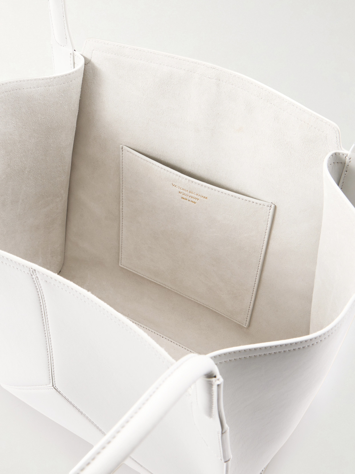 The Victoria Soft Mini Metallic Leather Tote