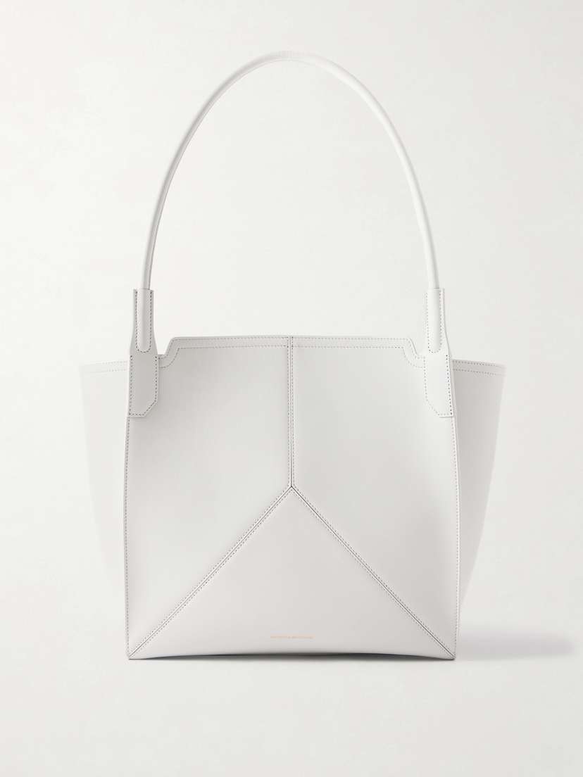 Victoria Beckham The Victoria Soft Mini Metallic Leather Tote