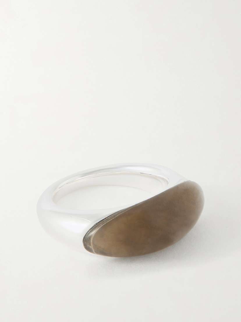 LIÉ STUDIO Beatrice Silver And Quartz Ring