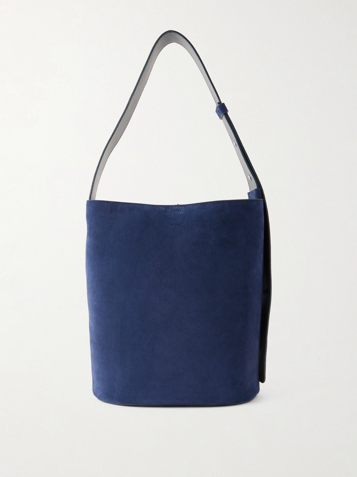 Lie Studio Norma Suede Tote In Blue