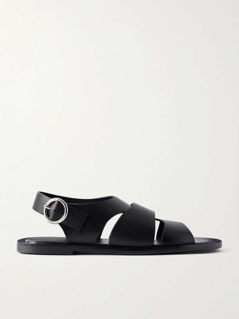 Proenza Schouler Capri Fisherman Suede Sandals