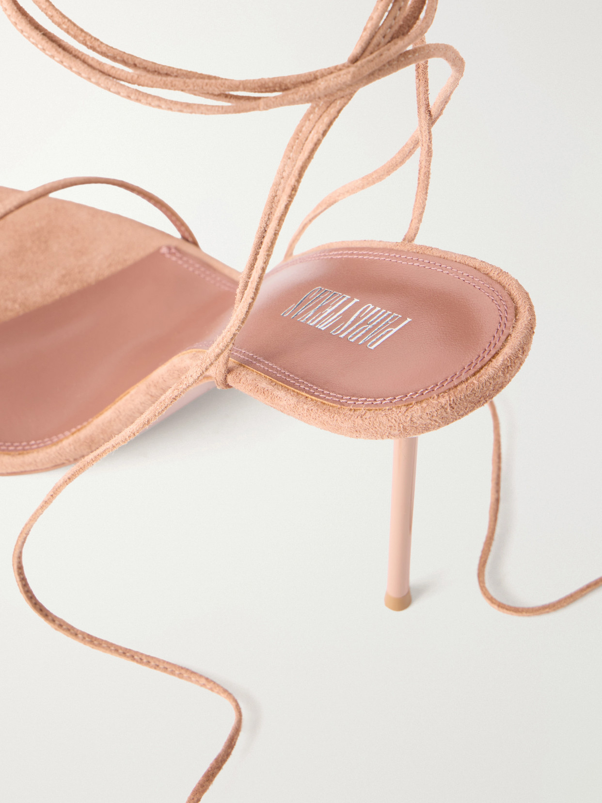 Lidia 105 Embellished Lace-Up Sandals
