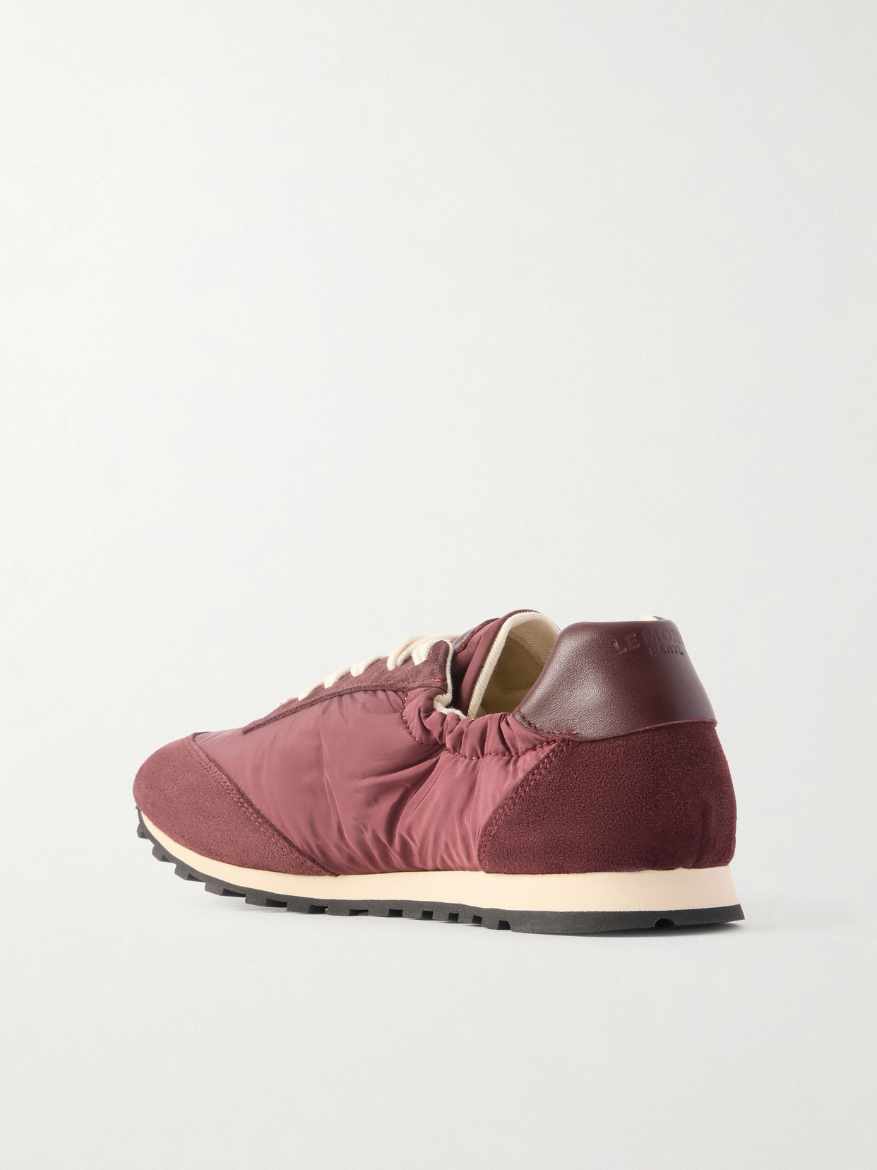 Le Monde Béryl - Slim Runner Suede And Sneakers