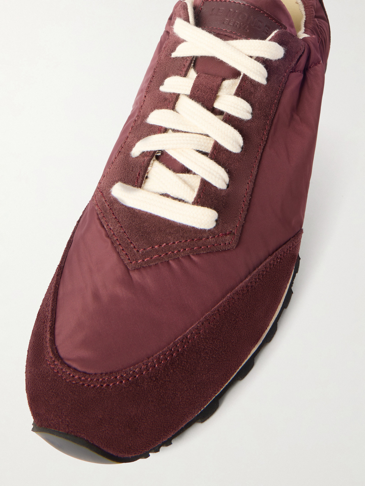 Le Monde Béryl - Slim Runner Suede And Sneakers