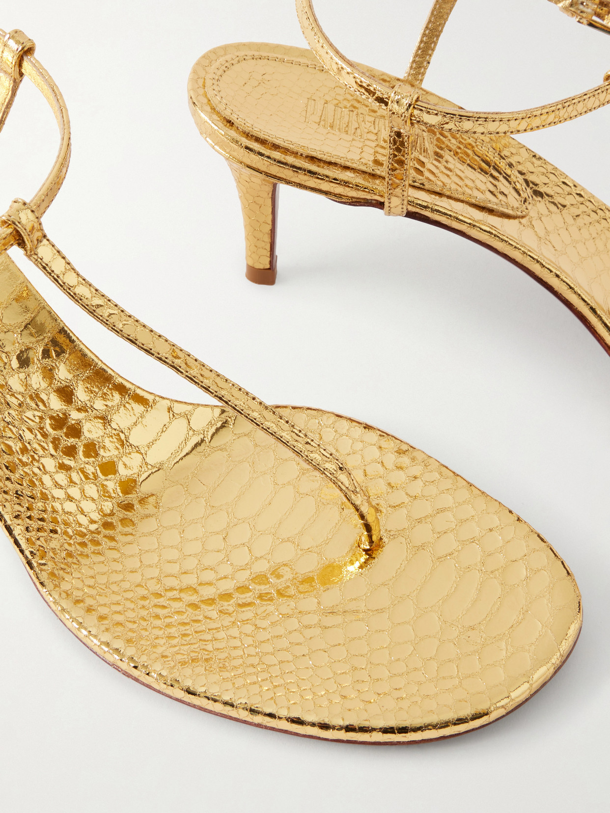 Ipanema 55 Snake-Effect Sandals