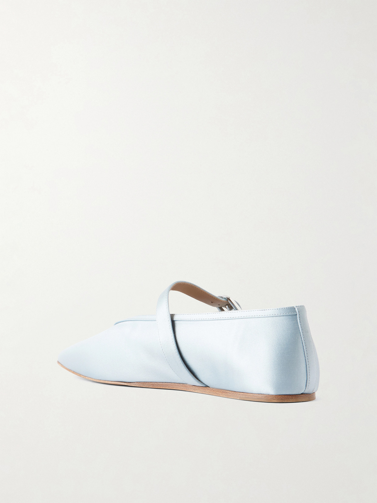 Le Monde Béryl - Stella Satin Mary Jane Ballet Flats