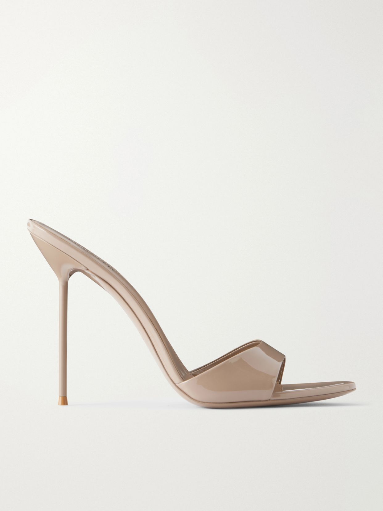 Lidia 105 patent-leather mules