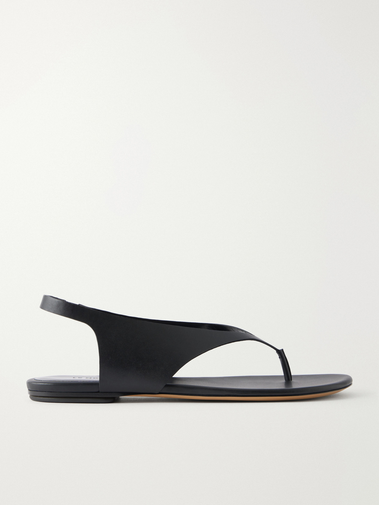Le Monde Beryl Langley Leather Sandals In Black
