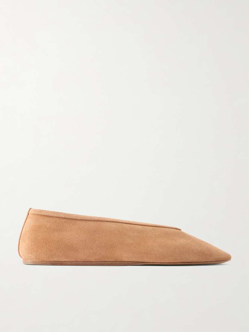 Le Monde Béryl Luna Suede Ballet Flats