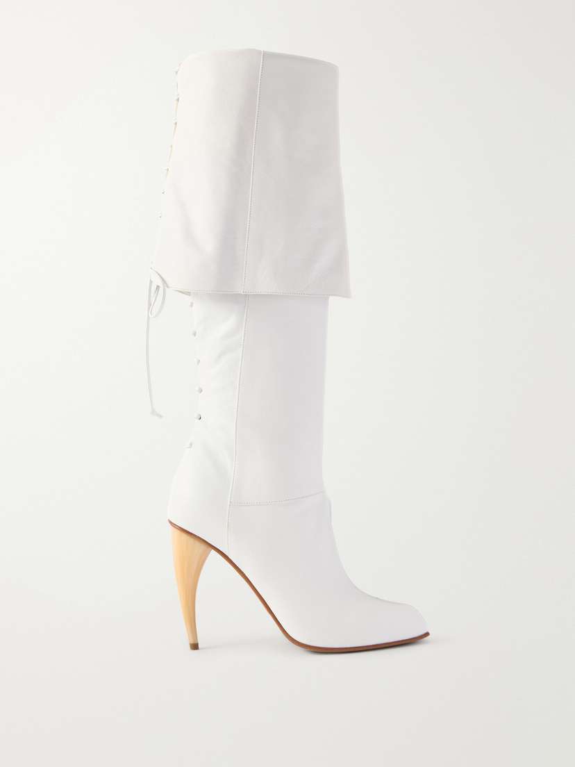 McQueen Leather Boots
