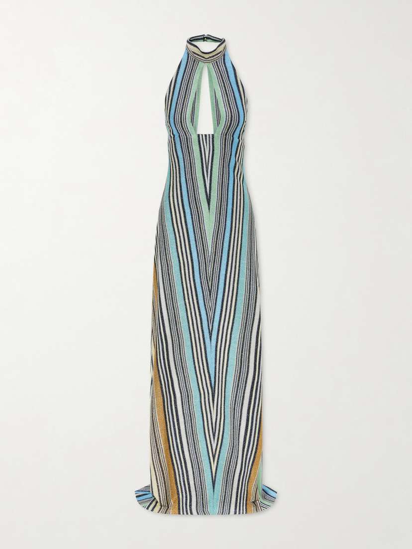 Missoni Striped Metallic Crochet-knit Maxi Dress | Thumbnail 5