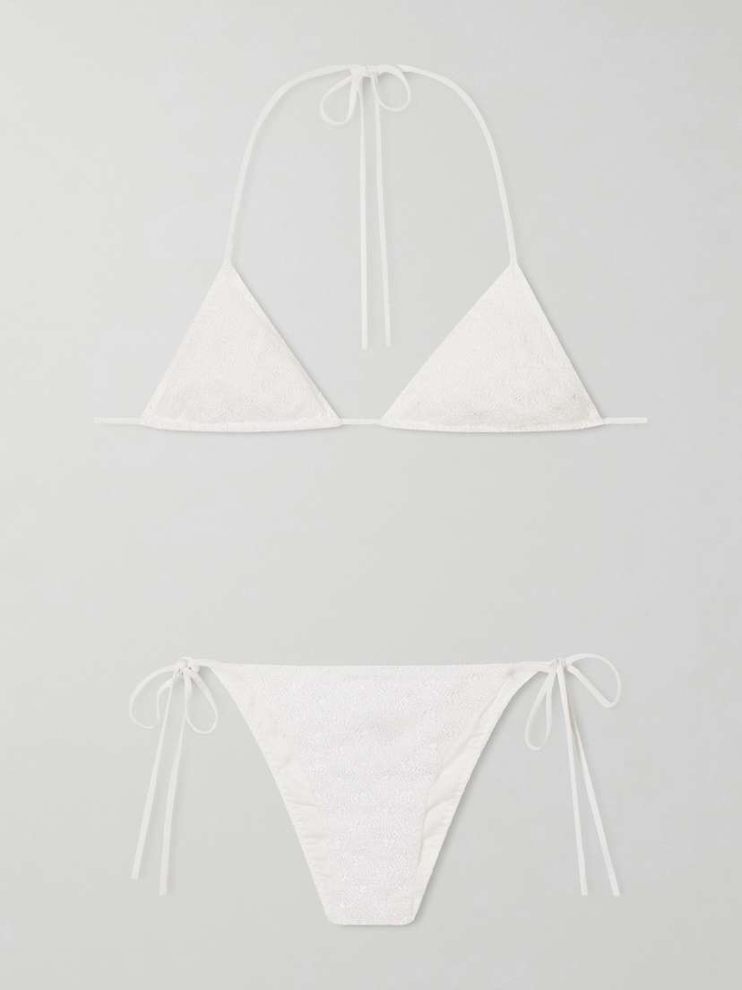 Missoni Mare Printed Halterneck Triangle Bikini