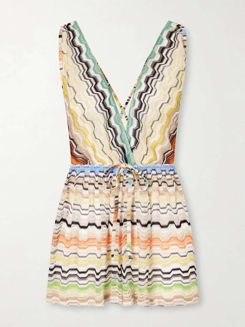 Missoni Mare Striped Crochet-knit Playsuit | Thumbnail 5 Missoni Mare Striped Crochet-knit Playsuit | Thumbnail 5