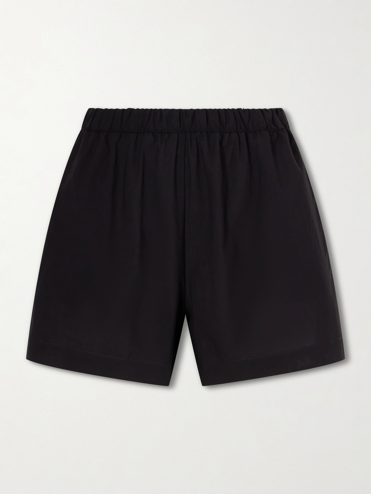Lido Cotton Shorts In Black