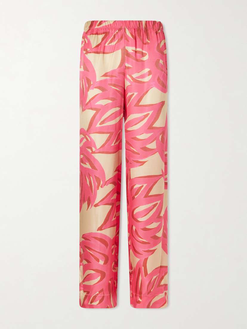 Themis Z Ismene Wide-leg Silk-blend Pants