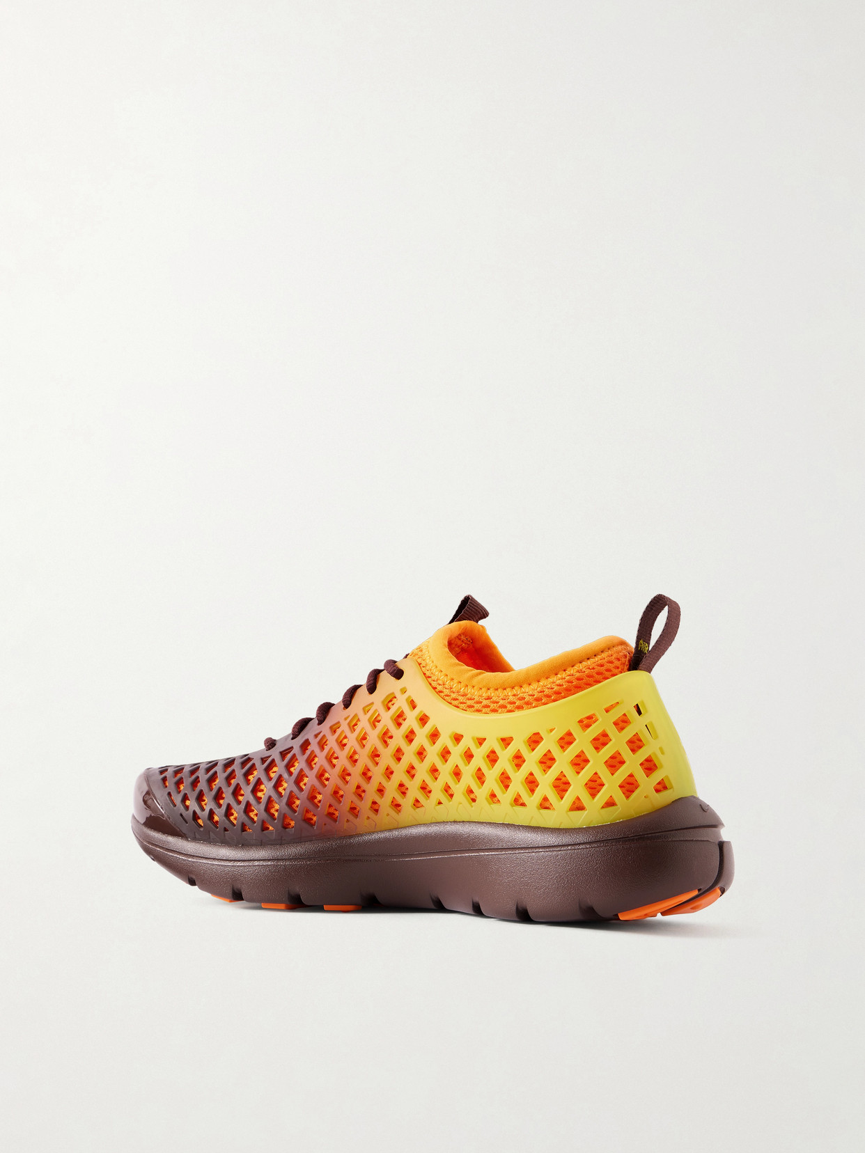 Rejuven8 Mesh-Trimmed Rubber Sneakers