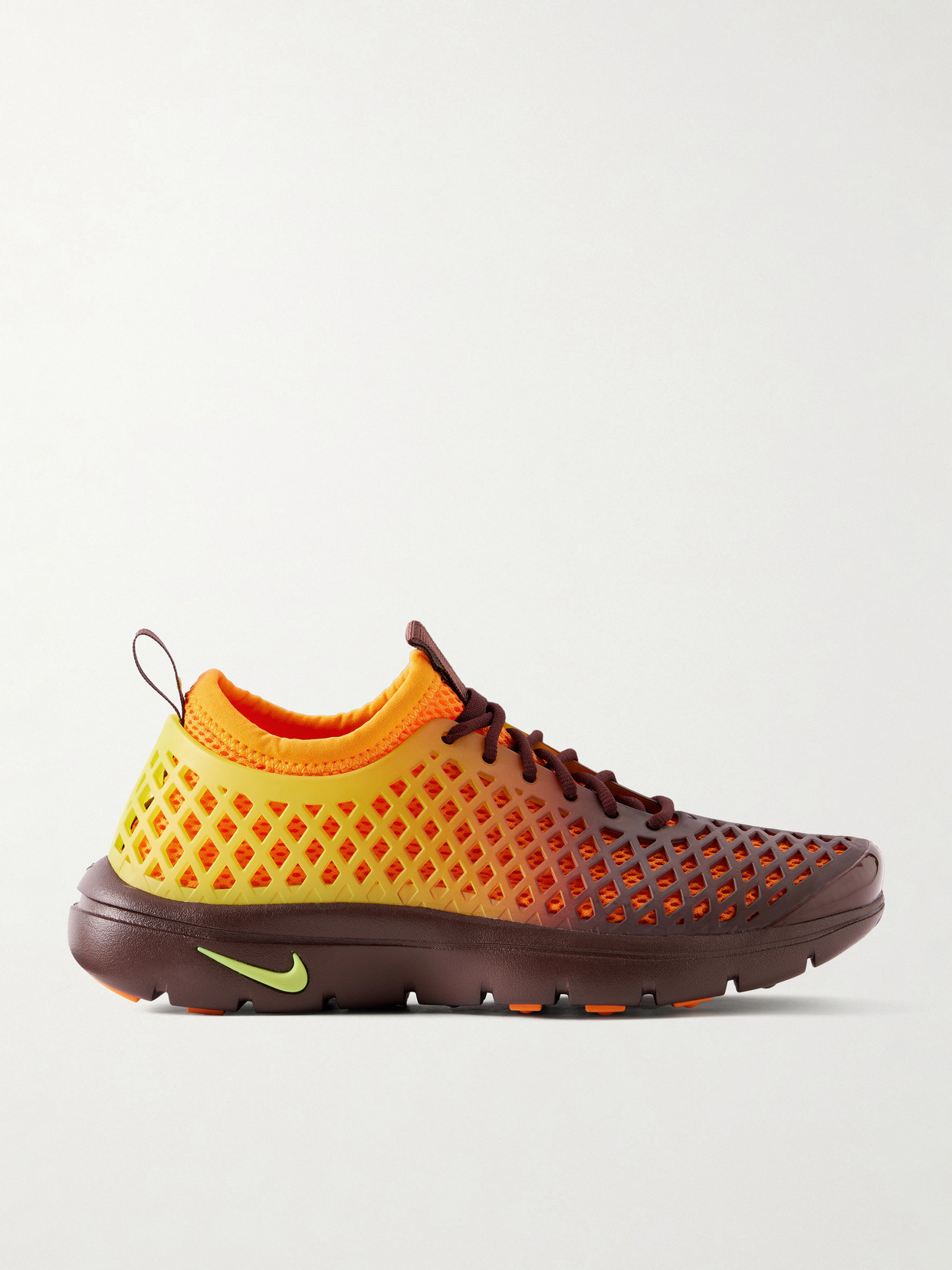 Rejuven8 Mesh-Trimmed Rubber Sneakers