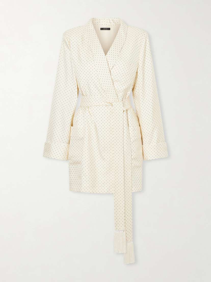 Tom Ford Polka-dot Silk Robe | Thumbnail 6 Tom Ford Polka-dot Silk Robe | Thumbnail 6
