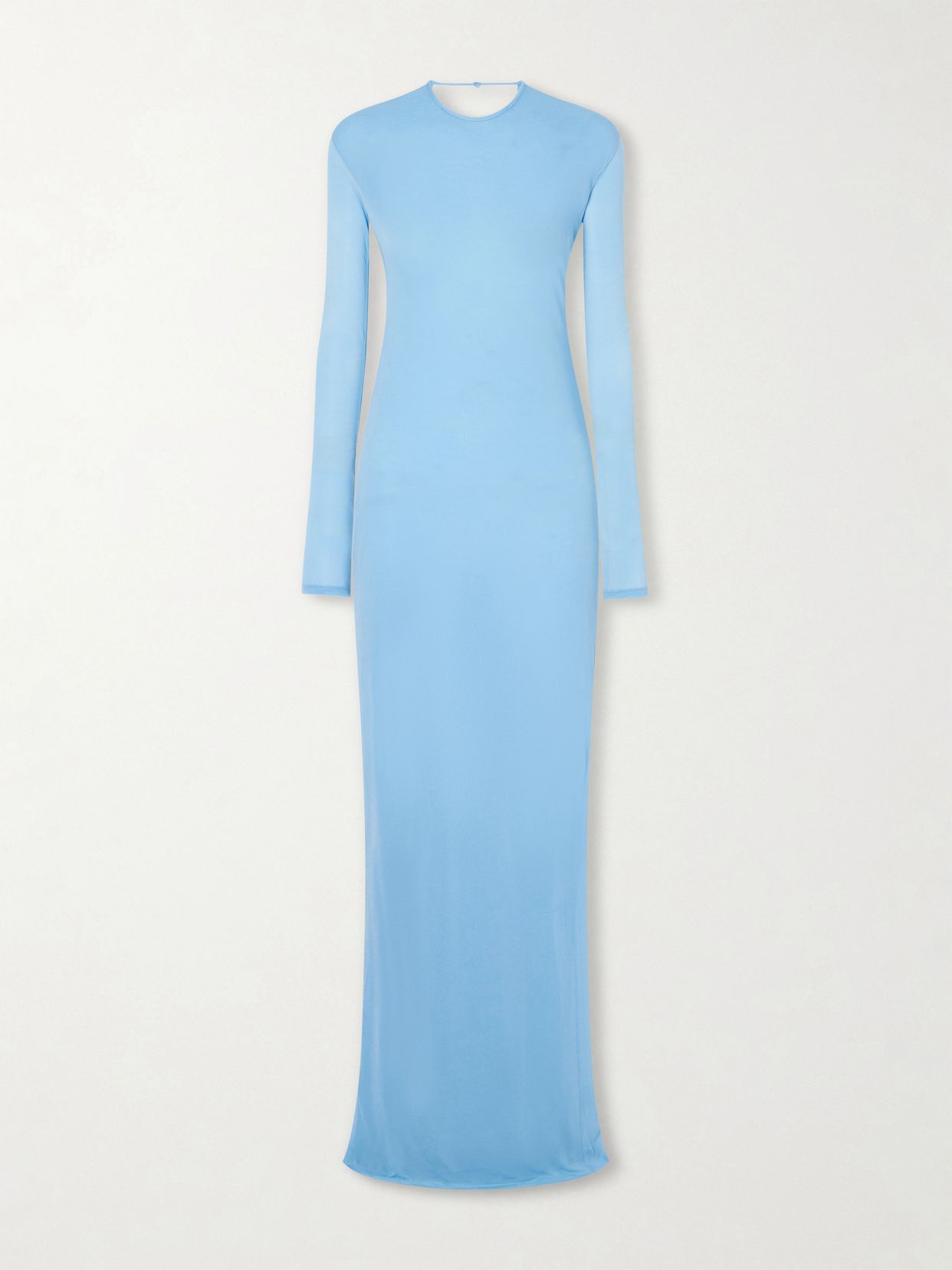 crepe silk gown