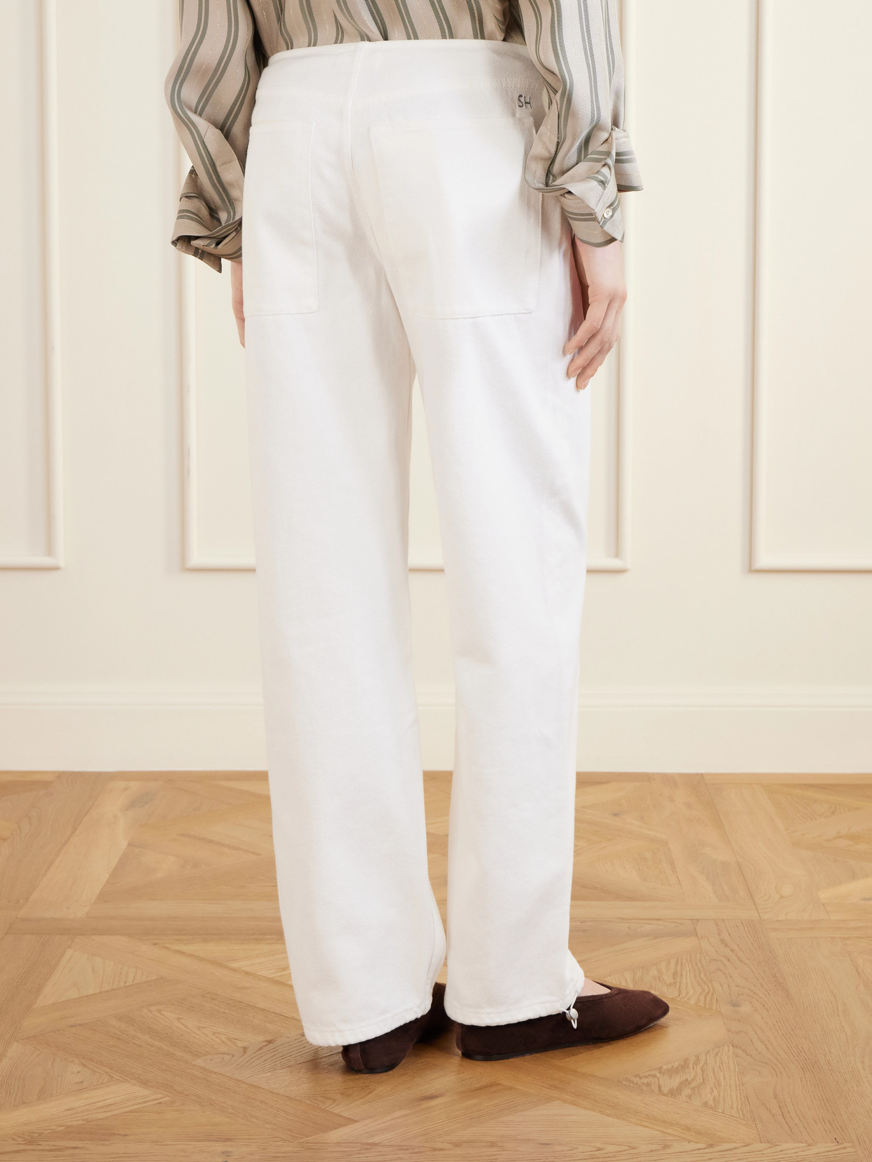 Sport Low-Rise Wide- Leg