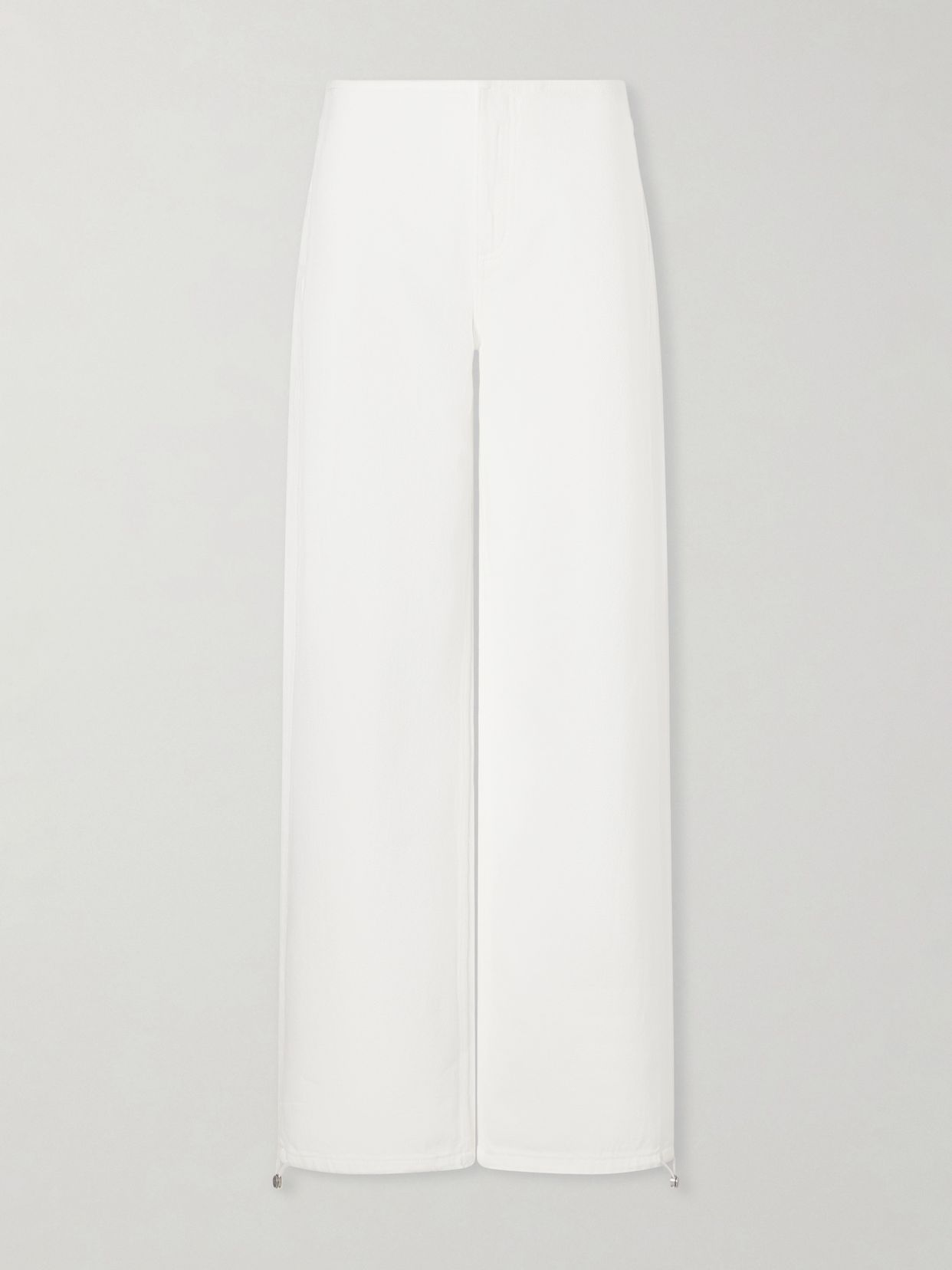 sport low rise wide leg jeans