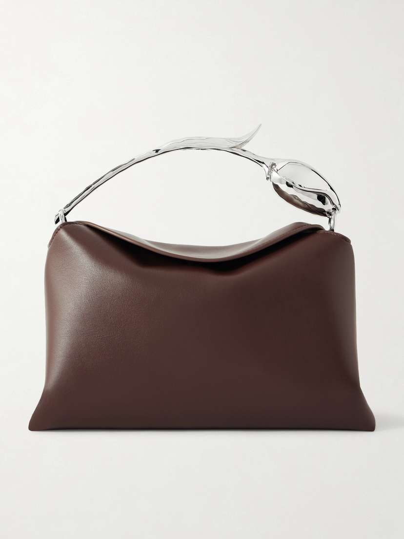 Erdem Bloom Medium Leather Shoulder Bag