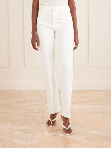 MOTHER The Kick It high-rise straight-leg jeans
