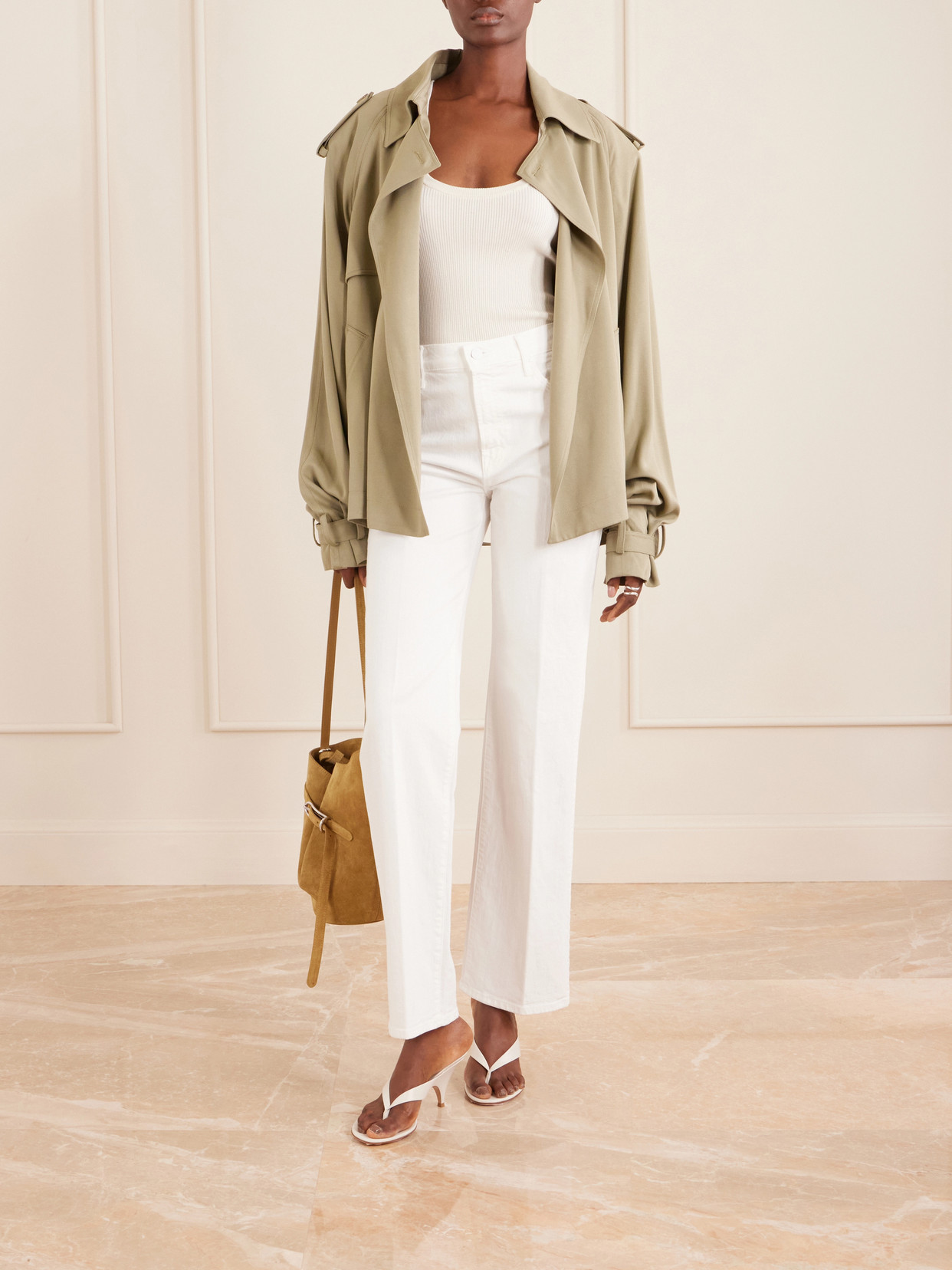 The Kick It High-Rise Straight-Leg Jeans