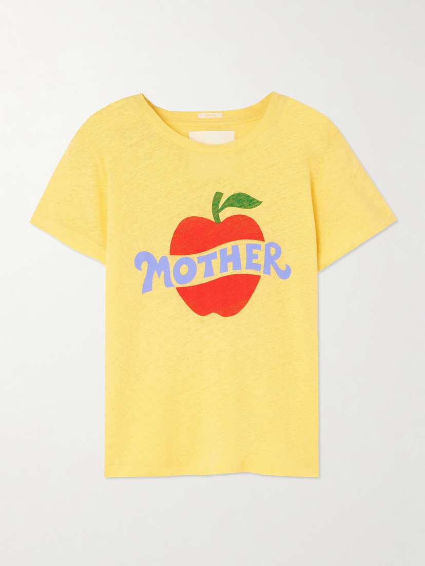 Mother The Lil Sinful Printed Cotton-jersey T-shirt