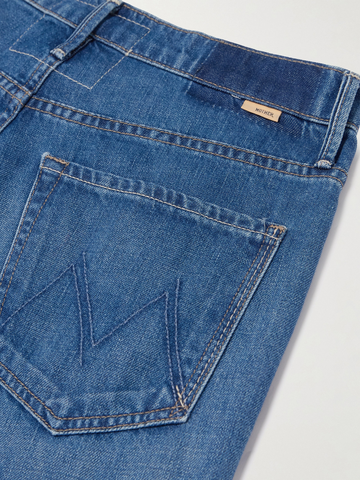 The Maven Skimp Mid-Rise Straight-Leg Jeans