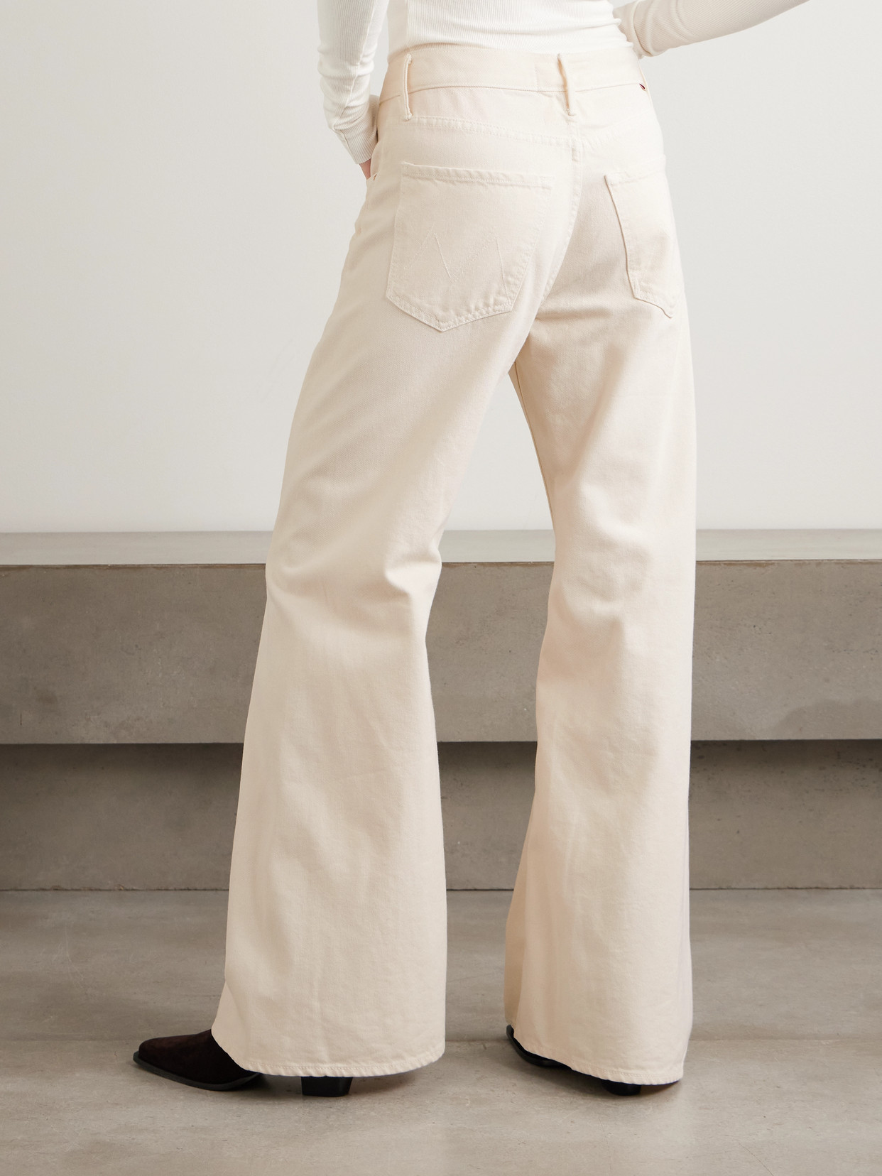 Snacks! The Lemon Twist Sneak High-Rise Wide- Leg