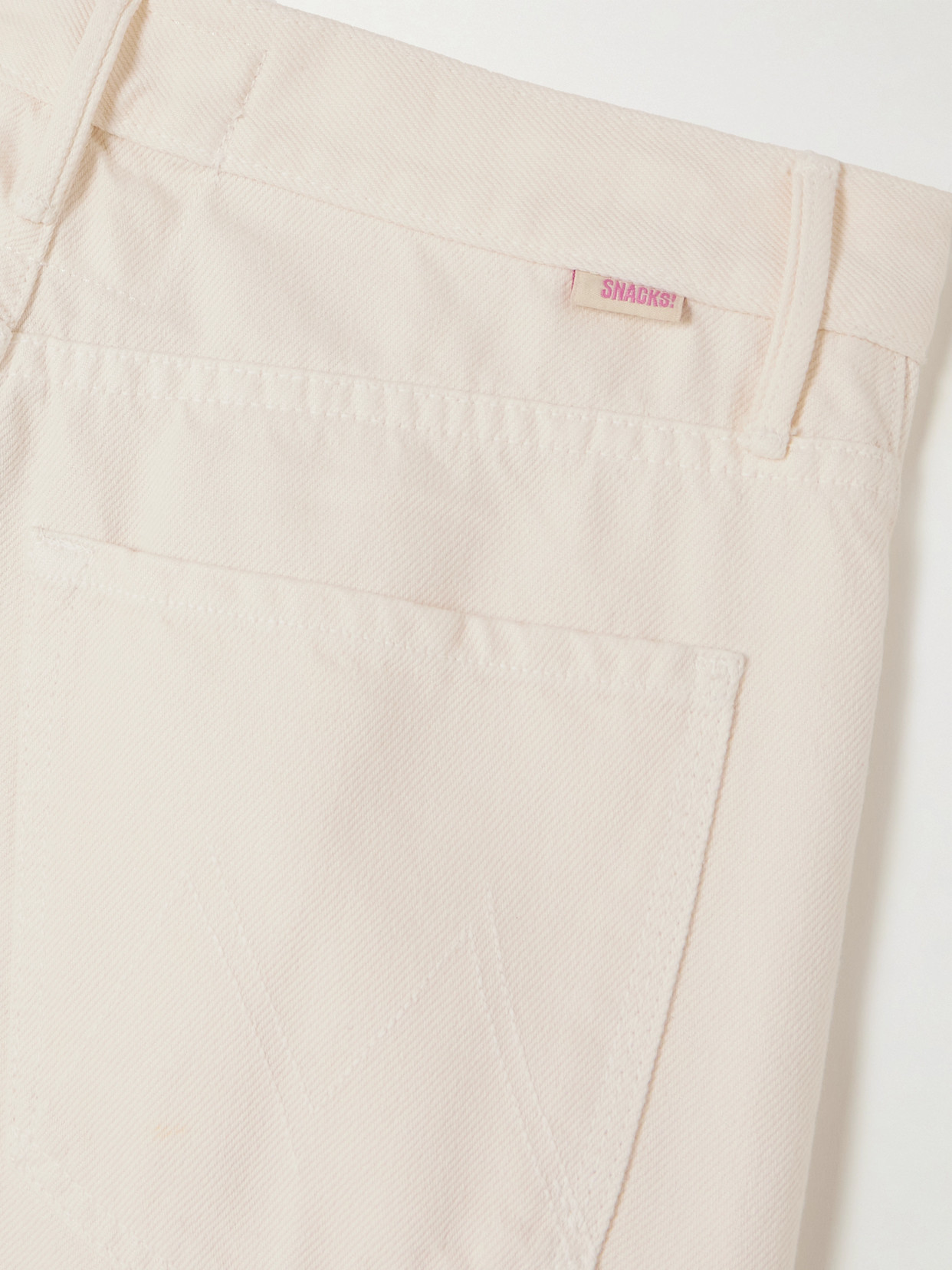 Snacks! The Lemon Twist Sneak High-Rise Wide- Leg