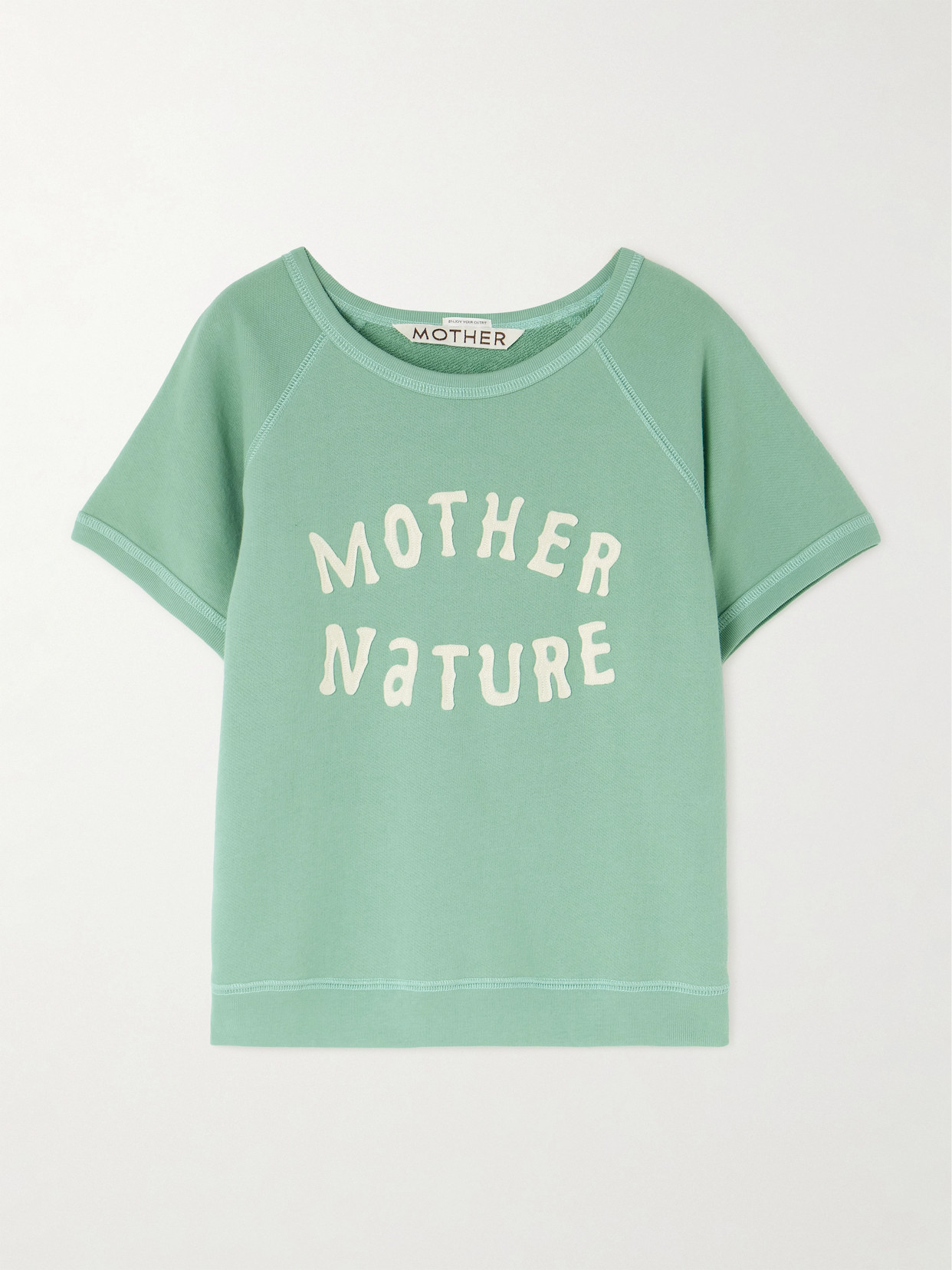 Appliquéd Cotton-Jersey Sweatshirt