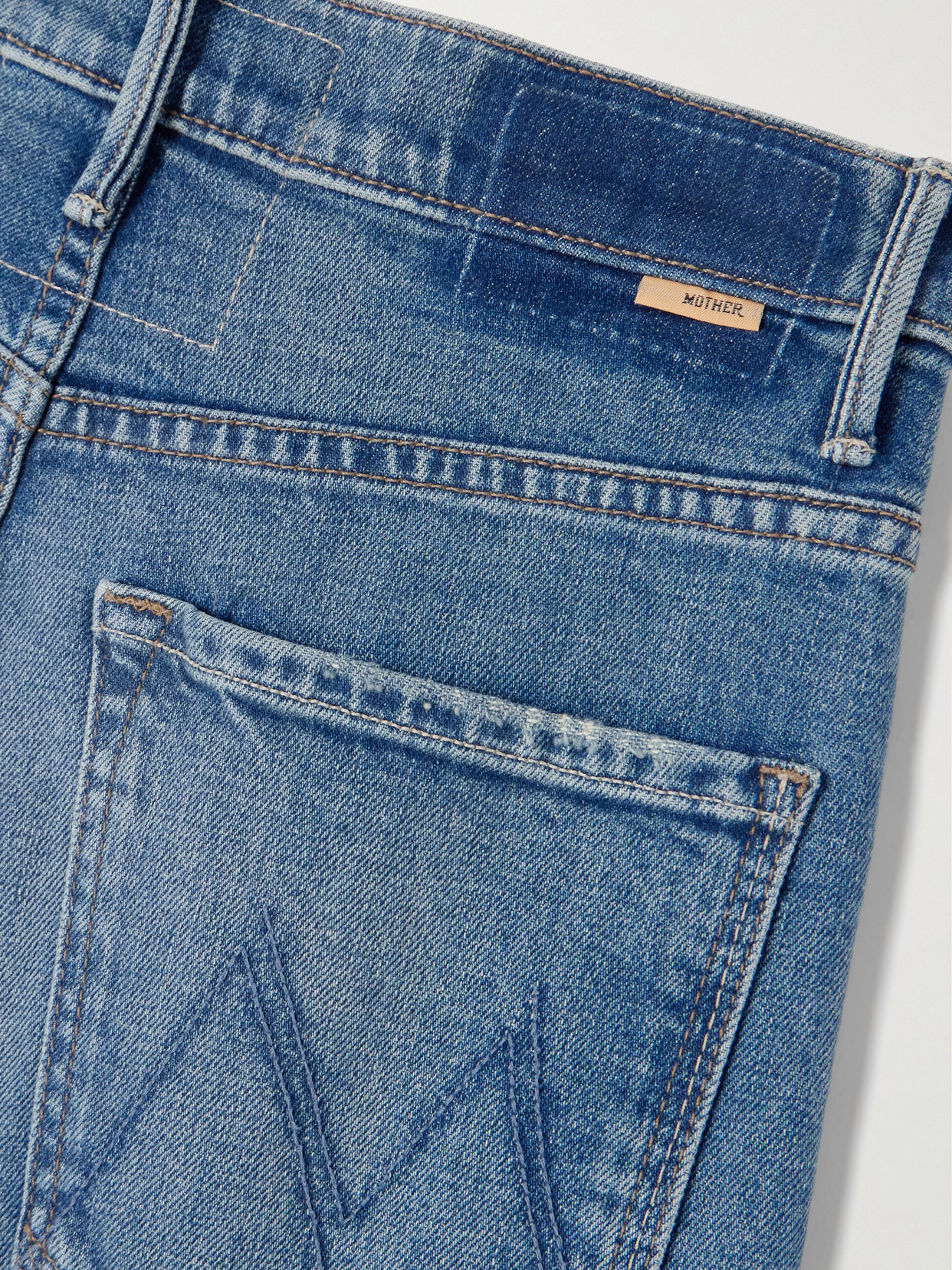 Tunnel Vision Sneak High-Rise Straight-Leg Jeans
