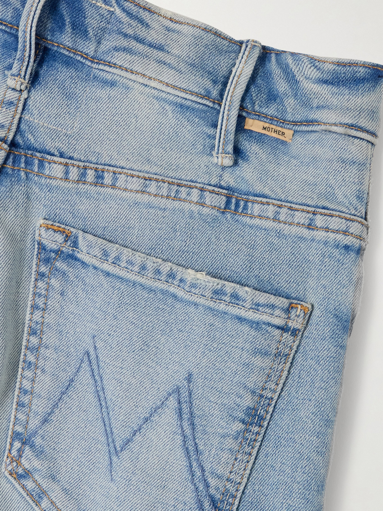 The Hustler Roller Sneak High-Rise Wide- Leg