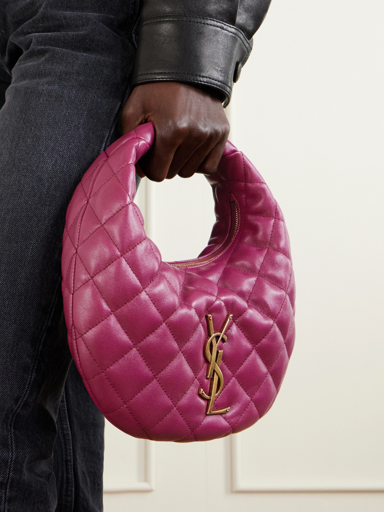 Icarino Matelassé Leather Tote