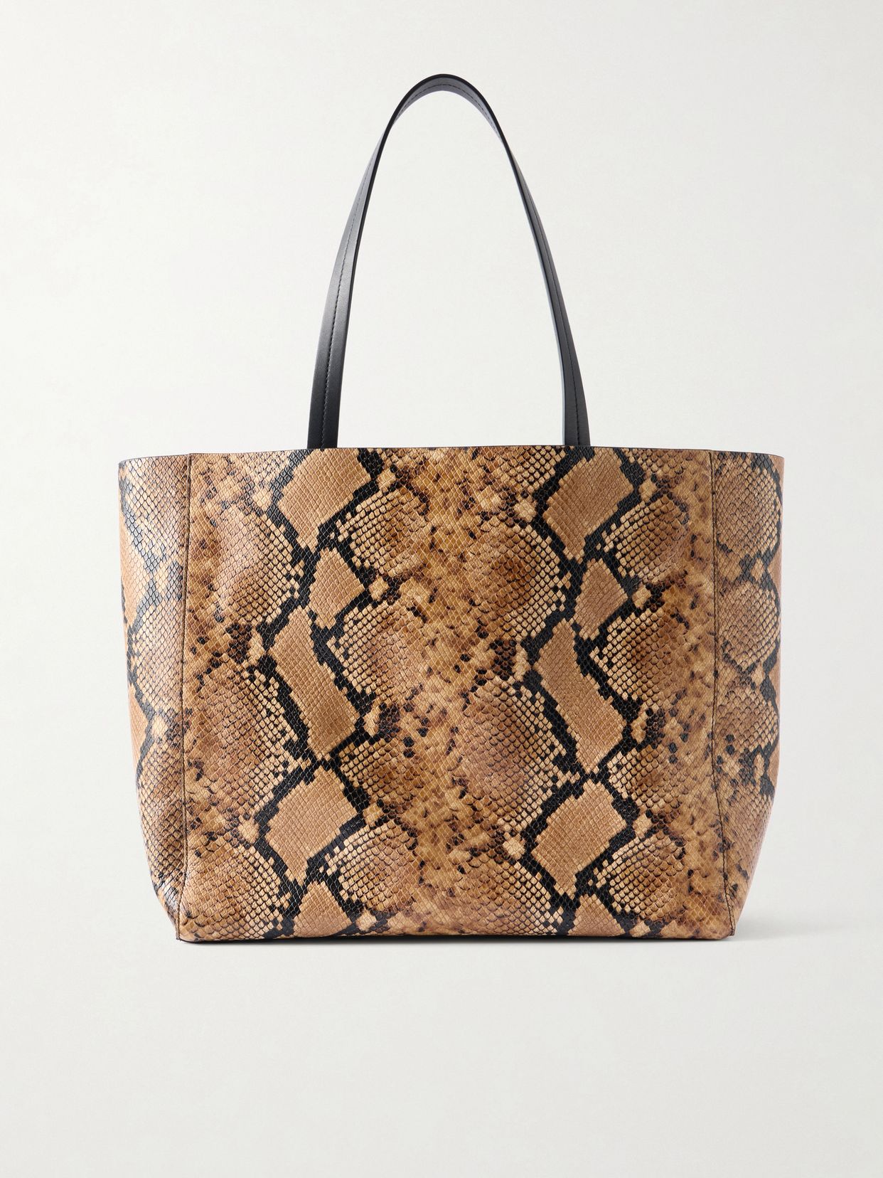 Keith medium animal-print leather tote