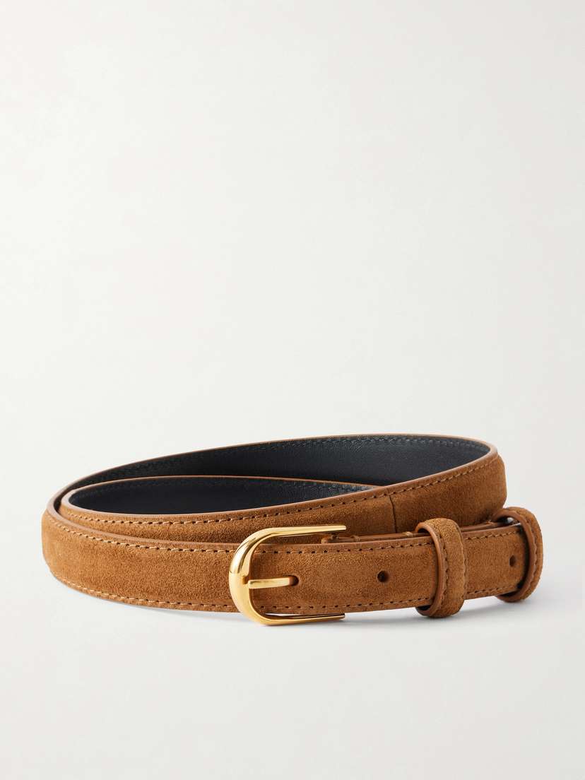 Nili Lotan Jane Suede Belt