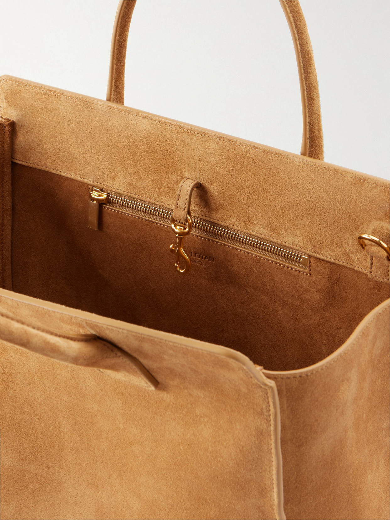 Bianca Suede Tote
