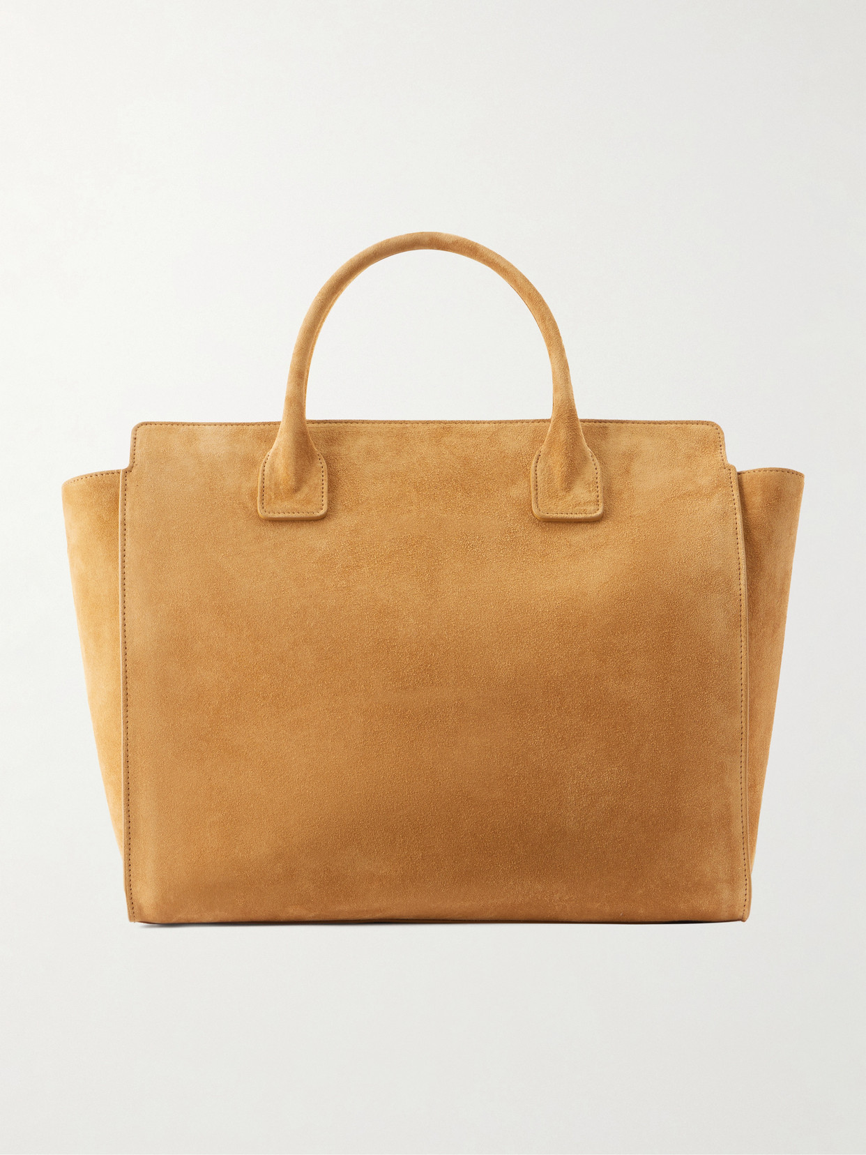 Nili Lotan Bianca Suede Tote In Brown
