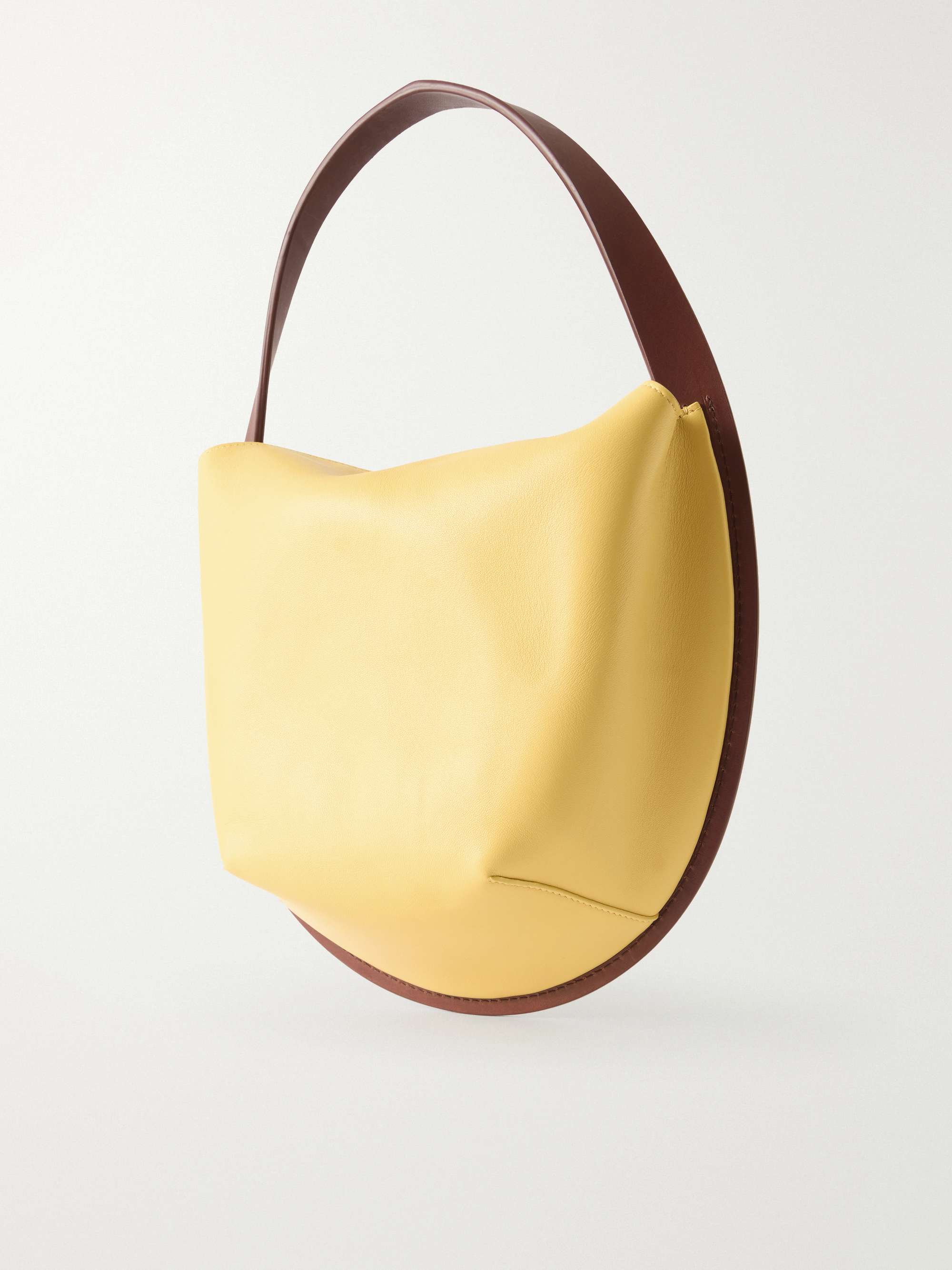 JIL SANDER Pivot leather shoulder bag | NET-A-PORTER