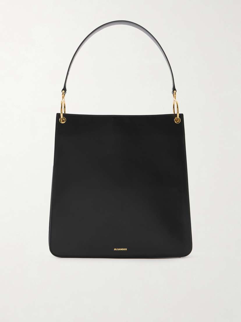 Jil Sander Otto Medium Leather Shoulder Bag