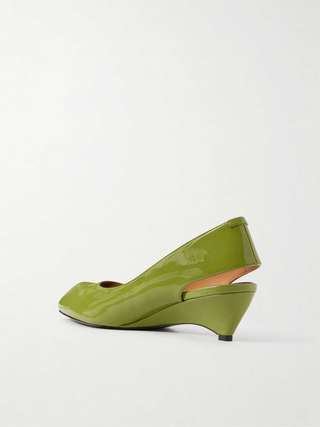 Leather Pumps Slingback