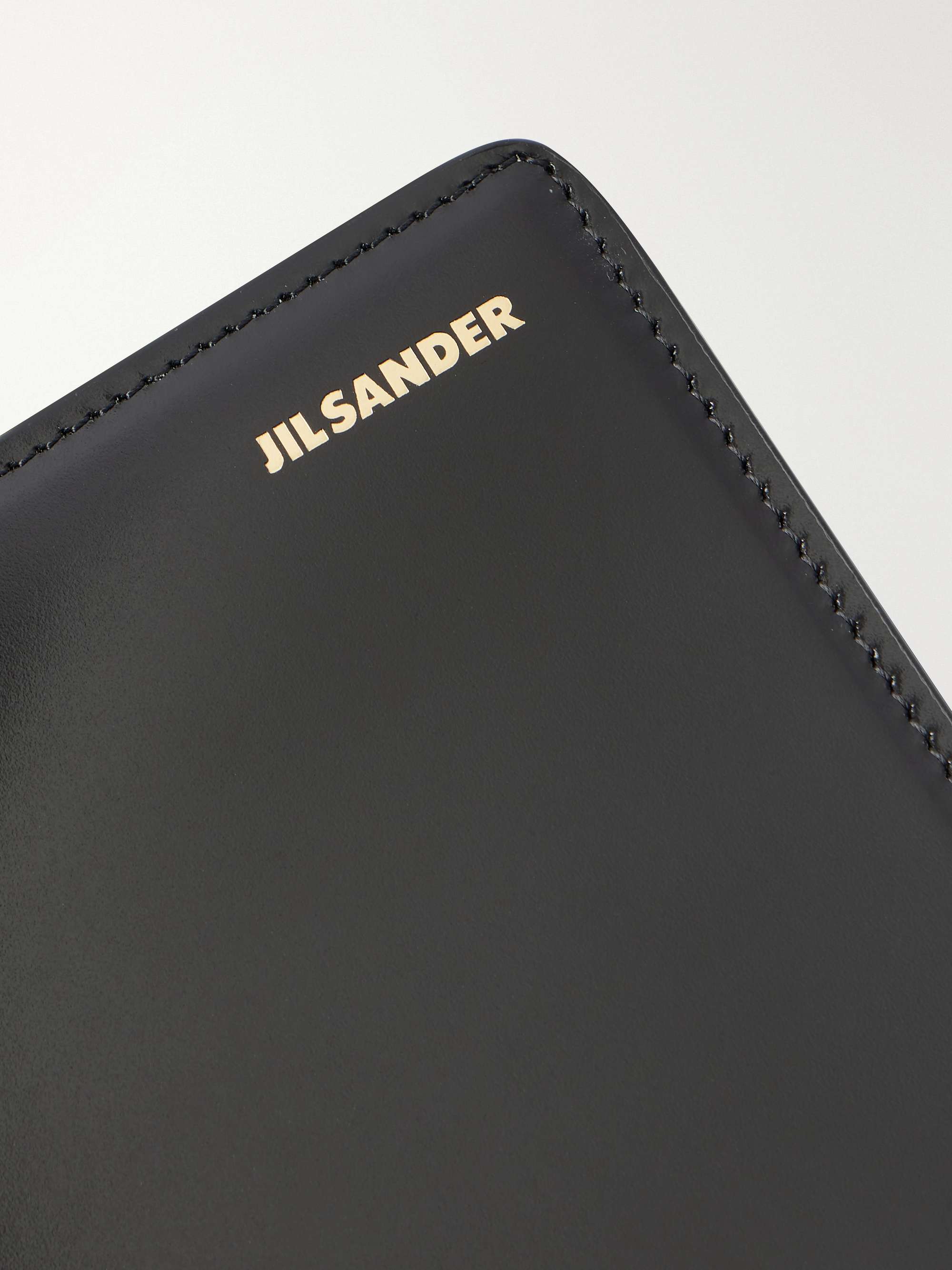 JIL SANDER File small leather shoulder bag | NET-A-PORTER