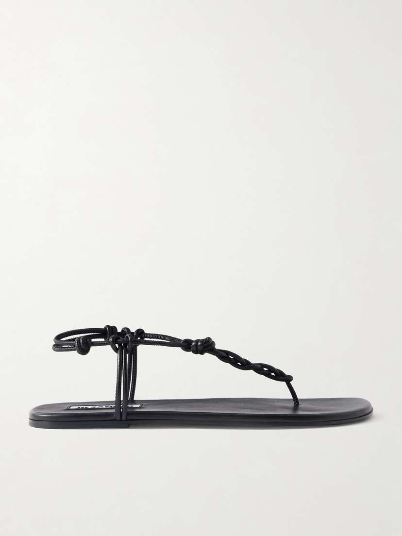Jil Sander Braided Leather Sandals