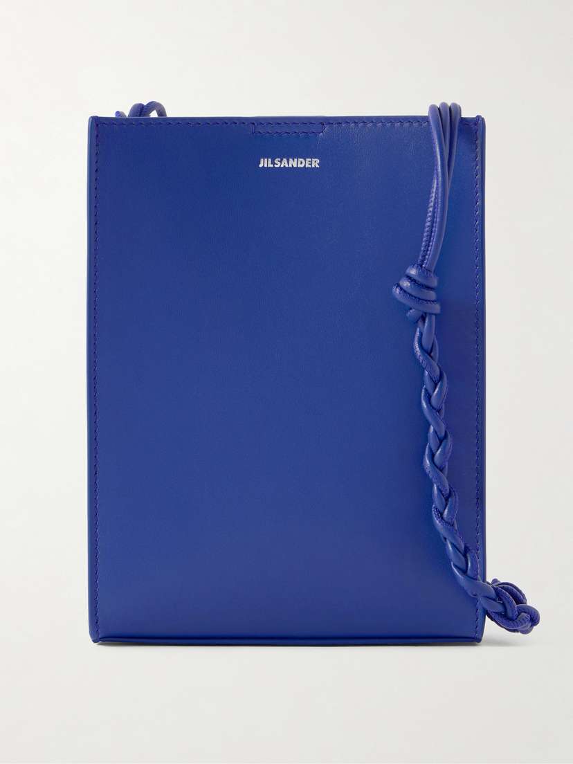 Jil Sander Tangle Leather Shoulder Bag