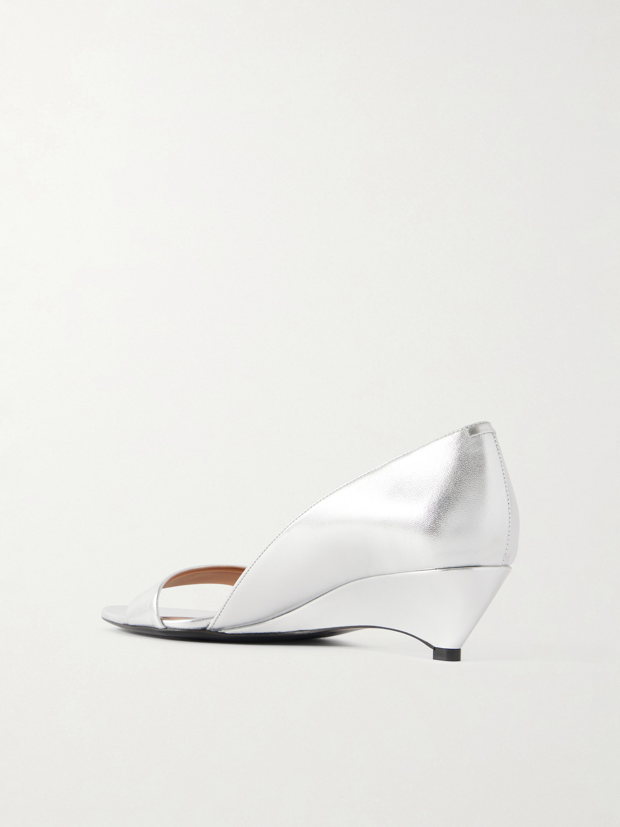 Leather Wedge Sandals