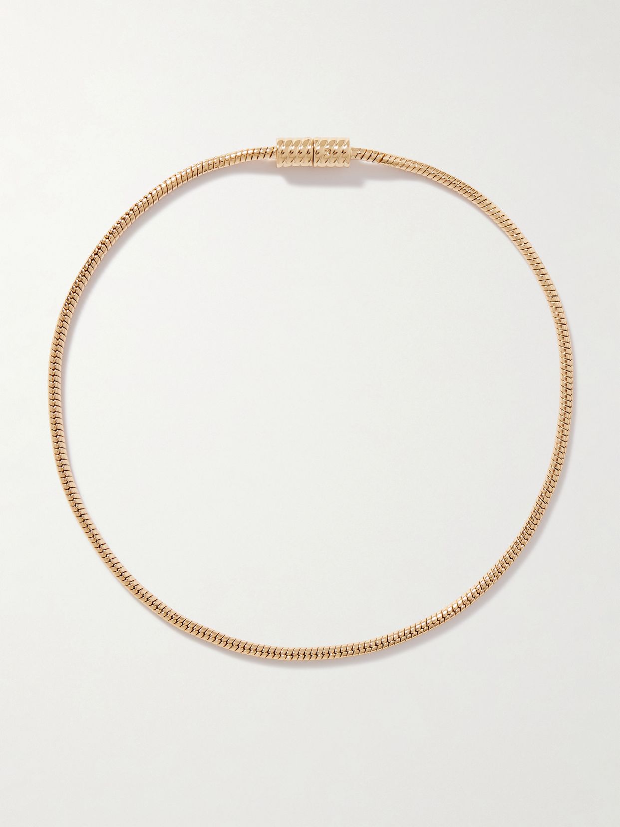 Madison Avenue gold-plated necklace