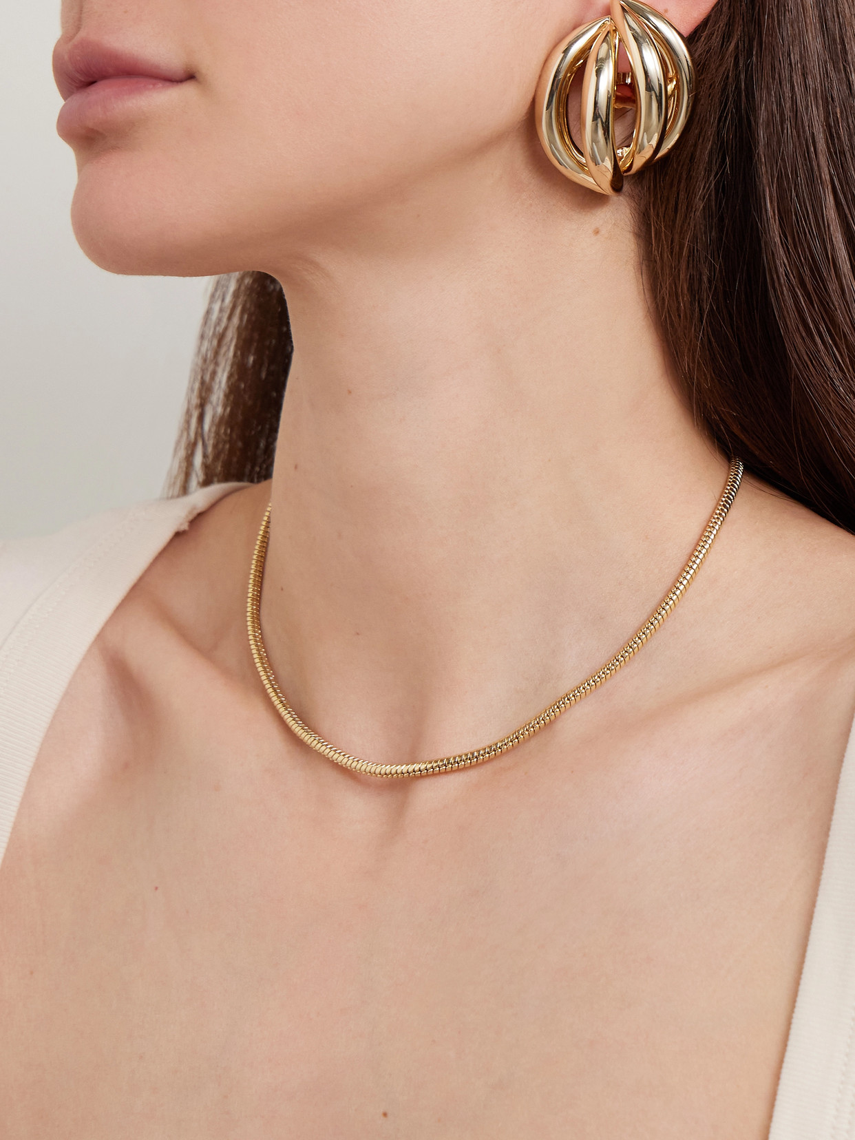 Jennifer Fisher Madison Avenue Gold-plated Necklace