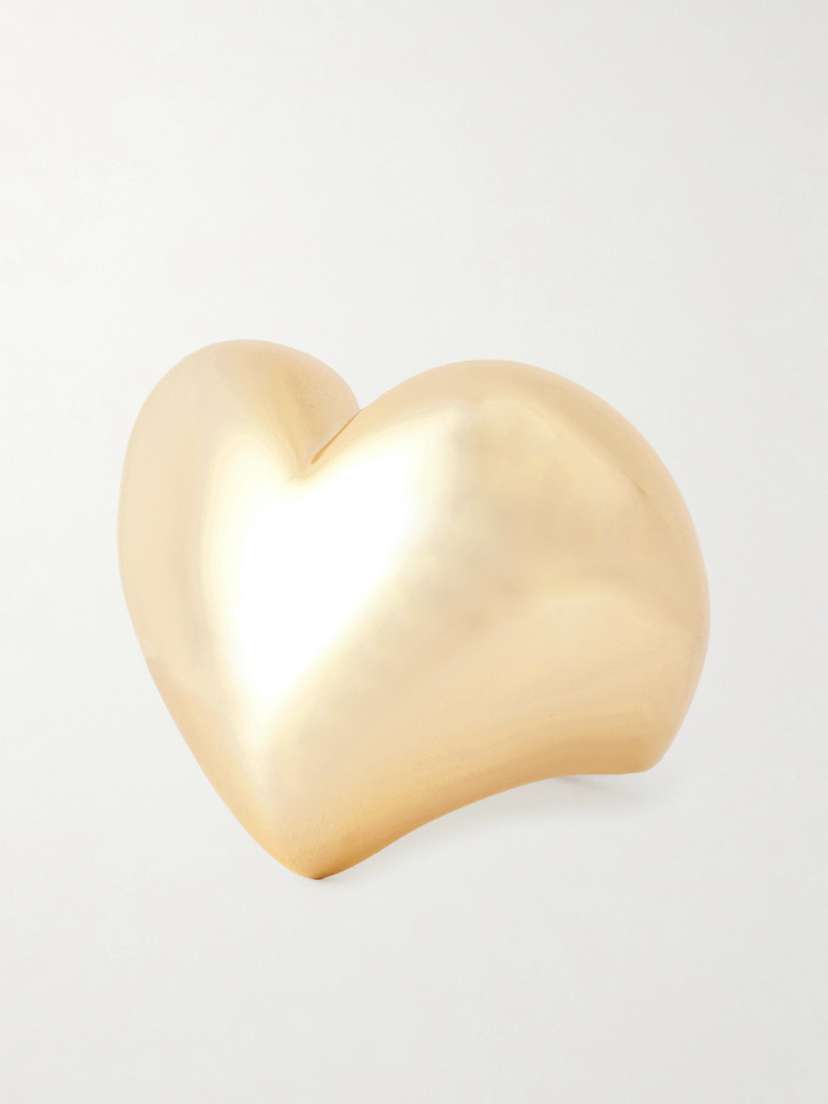 Jennifer Fisher Puffy Heart Gold-plated Ring | Thumbnail 5 Jennifer Fisher Puffy Heart Gold-plated Ring | Thumbnail 5